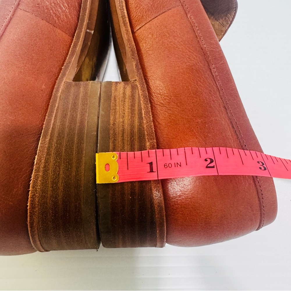 Madewell Frances Brown Leather Loafers Size 7 1/2 - Picture 12 of 14